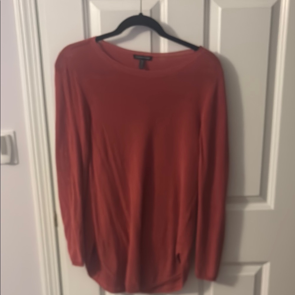Eileen Fisher Coral / Pink Sweater (XS)